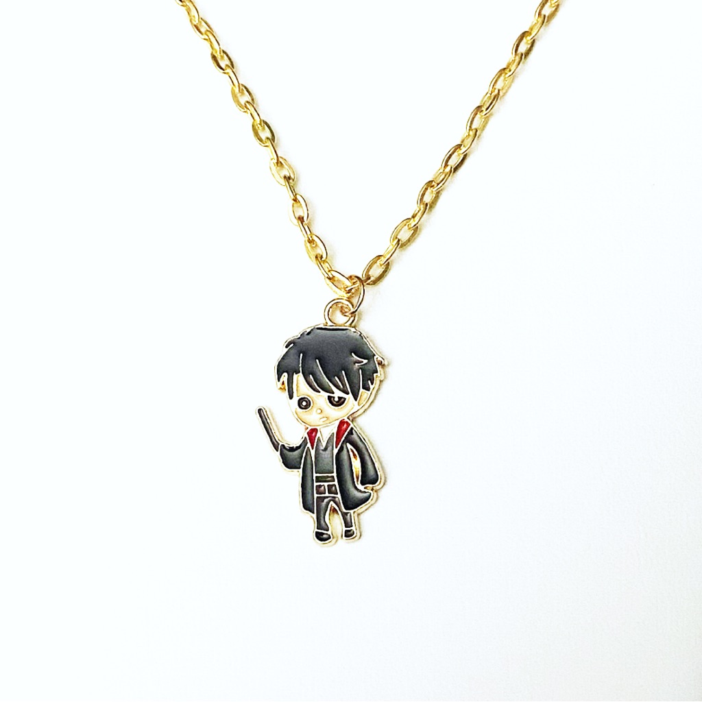 Necklace Harry Potter Gift Anime Kawaii Hogwarts Gryffindor Wizard Witch